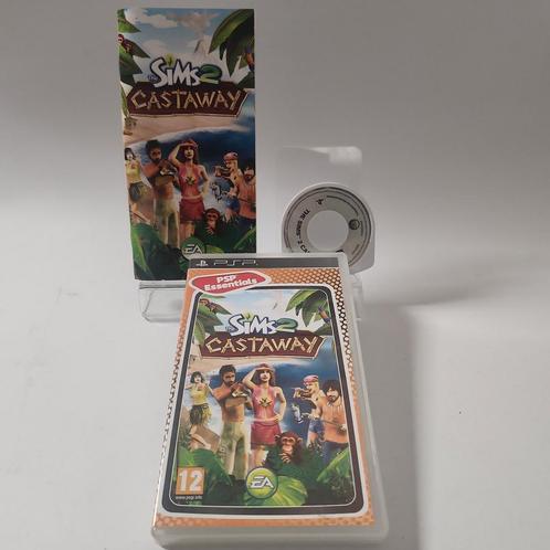 Sims 2 Castaway Essentials PSP, Games en Spelcomputers, Games | Sony PlayStation Portable, Zo goed als nieuw, Ophalen of Verzenden