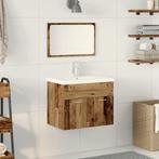 vidaXL Sets Anders Oud hout 60 x 38.5 x 46 cm Bewerkt hout, Huis en Inrichting, Verzenden, Nieuw