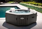 Intex PureSpa Jet &amp; Bubble Deluxe Carbone 4 pers. - WiFi