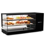 Tapasvitrine | LOGIC | Zwart | +2°C/+6°C | Statisch | 3, Verzenden, Nieuw in verpakking