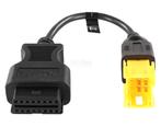 Jaltest (JDC309A) | ZF Ecolife MCP 9-pins OBD - 16-pins OBD2, Auto diversen, Autogereedschap, Verzenden, Nieuw