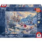 Disney Dreams Puzzel Belle en het Beest Winter (1000 stukken, Verzamelen, Disney, Ophalen of Verzenden, Nieuw