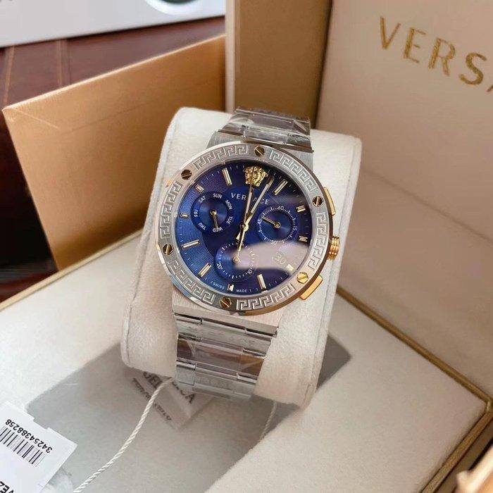 Versace - Greca chronograph - Zonder Minimumprijs - Heren -, Handtassen en Accessoires, Horloges | Heren