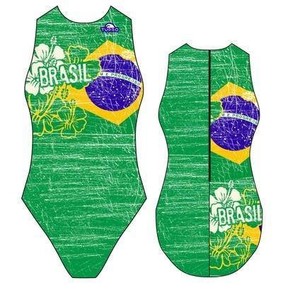 Special Made Turbo Waterpolo badpak BRASIL VINTAGE, Watersport en Boten, Waterpolo, Nieuw, Verzenden