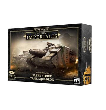 Legions Imperialis Sabre Strike Tank Squadron (Warhammer disponible aux enchères