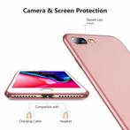 iPhone 7 Ultra Dun Hoesje - Hard Matte Case Cover Roze, Verzenden, Nieuw