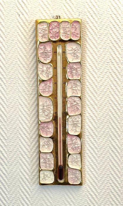 Mithé Espelt - Thermomètre - Céramique - Mithé Espelt, Antiquités & Art, Curiosités & Brocante