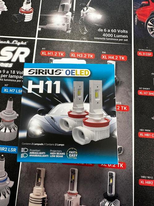 KIT DE PHARE LED SIRIUS H11 SÉRIE OELED 12V 6000K, Auto-onderdelen, Verlichting, Verzenden
