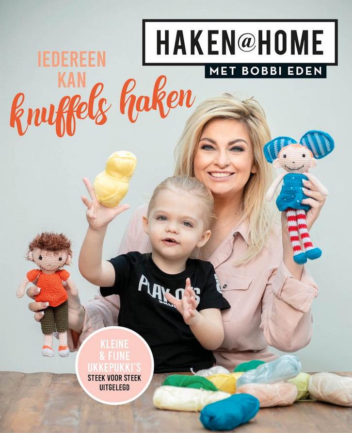 Iedereen kan knuffels haken met Bobbi Eden / Haken@Home / 3, Boeken, Hobby en Vrije tijd, Zo goed als nieuw, Verzenden
