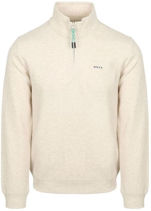 NZA Trui Halfzip Cesar Beige maat Maat 52/54 (L) Heren, Kleding | Heren, Truien en Vesten, Beige, Nieuw, Maat 52/54 (L), Verzenden