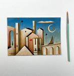 Mirabasso - Il Passaggio Della Saggezza, Antiek en Kunst, Kunst | Schilderijen | Modern
