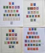 GB 1955/1967 - Spécialiste : série complète en différents, Postzegels en Munten, Gestempeld