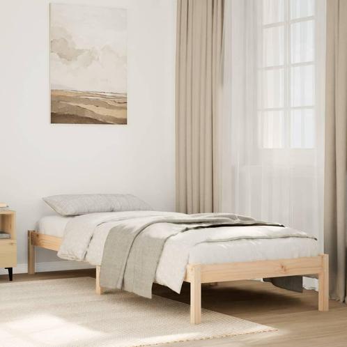 vidaXL Bedframe extra lang zonder matras massief grenenhout, Huis en Inrichting, Slaapkamer | Bedden, Nieuw, Verzenden