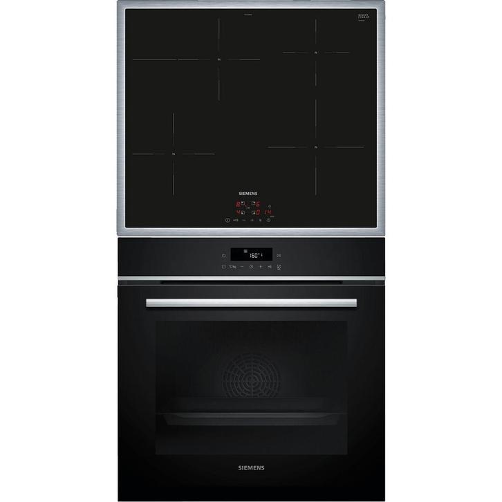 Siemens Pq613piaa Iq300 Inbouw Oven En Inductieplaat Kookset, Elektronische apparatuur, Kookplaten, Ophalen of Verzenden