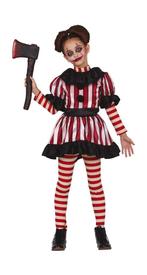 Halloween Kostuum Meisje Clown Speelgoed, Verzenden, Nieuw