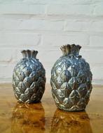 Zout- en pepervaatjes - Metaal, Verzilverd - Vintage, Antiek en Kunst