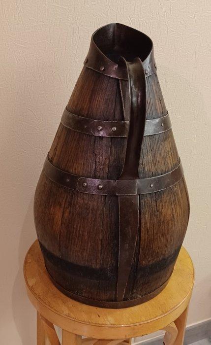 Kruik - Eik - Normandische ciderkan, Antiquités & Art, Antiquités | Autres Antiquités