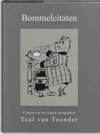 Bommelcitaten 9789071959110 Marten Toonder, Boeken, Verzenden, Zo goed als nieuw, Marten Toonder