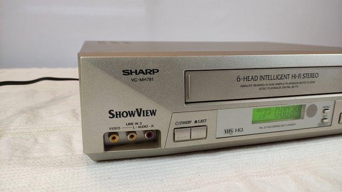 sharp - model VC-MH781GM(S) Cassetterecorder-speler, Audio, Tv en Foto, Radio's