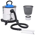 vidaXL Asstofzuiger met HEPA filter 1200 W 20 L roestvrij, Elektronische apparatuur, Stofzuigers, Verzenden, Nieuw