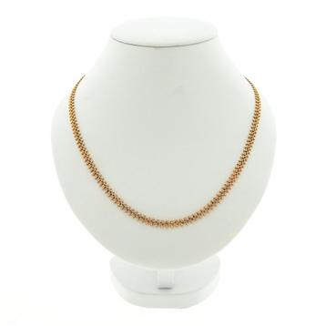 Gouden galleriedraad schakelketting | 46,5 cm beschikbaar voor biedingen