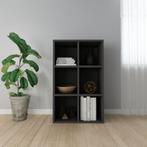 vidaXL Boekenkast/dressoir 66x30x98 cm bewerkt hout zwart, Huis en Inrichting, Kasten | Boekenkasten, Nieuw, Verzenden