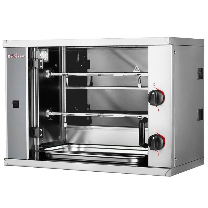 Kippengrill | SMALL | Elektrisch | 2 Spitten | 6 Kippen |, Zakelijke goederen, Horeca | Keukenapparatuur, Nieuw in verpakking