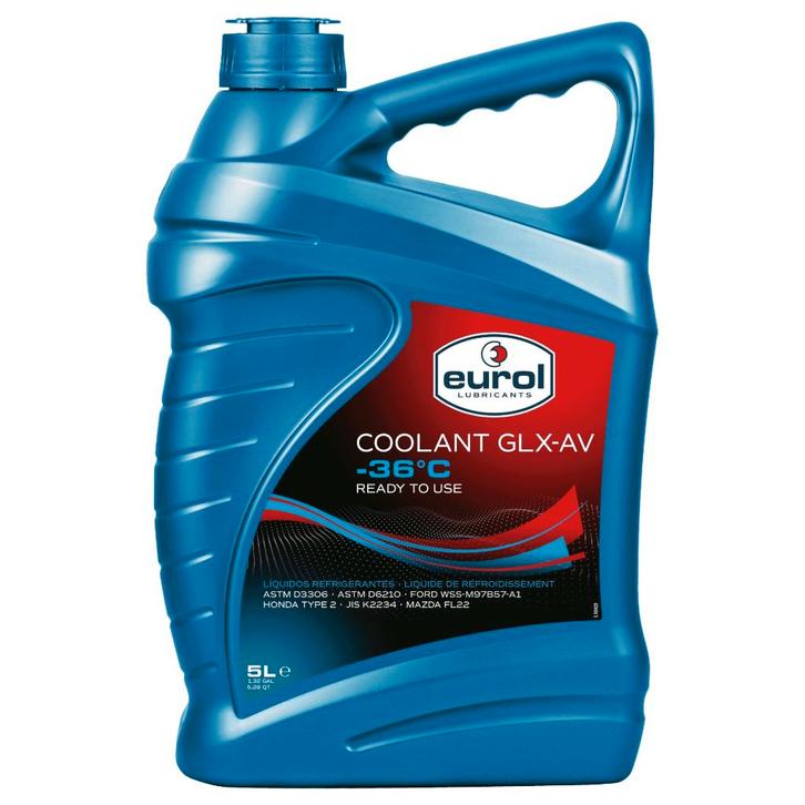Eurol Coolant GLX-AV -36°C Koelvloeistof 5L, Autos : Divers, Produits d'entretien, Envoi