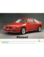 1992 MASERATI SHAMAL LEAFLET