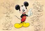 Jordi Juan Pujol - Mickey Mouse Model Sheet - Original, Livres, BD