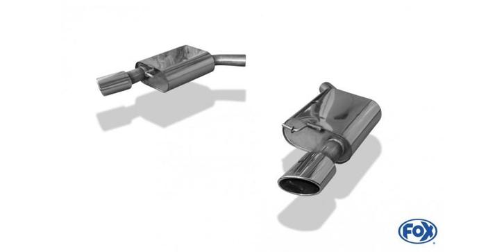 FOX Audi A7 4G - 3.0l TFSI einddemper rechts/links - 115x85, Autos : Pièces & Accessoires, Systèmes d'échappement, Envoi