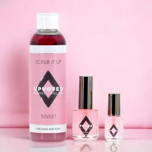 NailPerfect Upvoted Scrub it Up Sweet (Body Scrub), Handtassen en Accessoires, Uiterlijk | Lichaamsverzorging, Nieuw, Verzenden