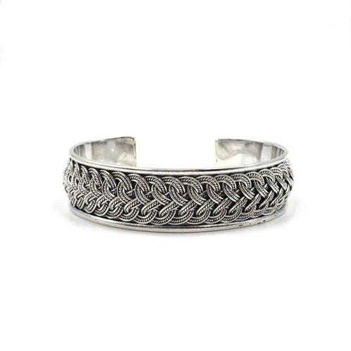 Sans Prix de Réserve - Bracelet Argent - 925 - Bracelet de, Handtassen en Accessoires, Antieke sieraden
