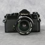 Nikon FE black + Nikkor 3.5/28mm | Appareil photo reflex, Audio, Tv en Foto, Fotocamera's Analoog, Nieuw