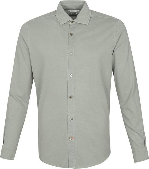 Ecoalf Camino Hemd Khaki maat M Heren, Kleding | Heren, Merkkleding | Overhemden, Nieuw, Halswijdte 39/40 (M), Verzenden