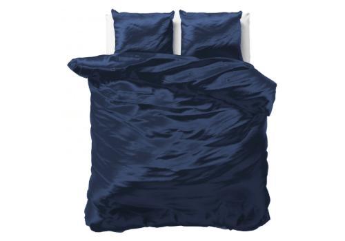Sleeptime Beauty Skin Care Dekbedovertrek Navy - 140X200/220, Huis en Inrichting, Slaapkamer | Beddengoed