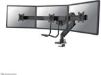 Neomounts NM-D775DX3BLACK monitorarm 3 schermen - 17-27 -, Computers en Software, Verzenden, Zo goed als nieuw