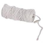 Jute dik 6 draads Wit macrame koord 6 mm rol 35 meter, Hobby en Vrije tijd, Nieuw