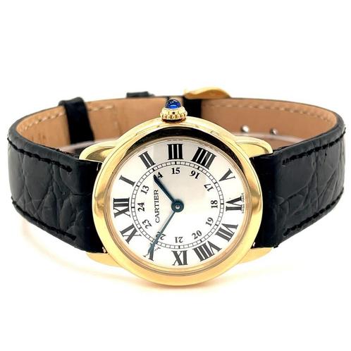Cartier Ronde Solo 2987 uit 2013, Handtassen en Accessoires, Horloges | Dames, Verzenden