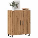 vidaXL Dressoir 69,5x34x90 cm bewerkt hout artisanaal, Huis en Inrichting, Kasten | Dressoirs, Verzenden, Nieuw