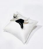 Zonder Minimumprijs - Broche Zilver Onyx