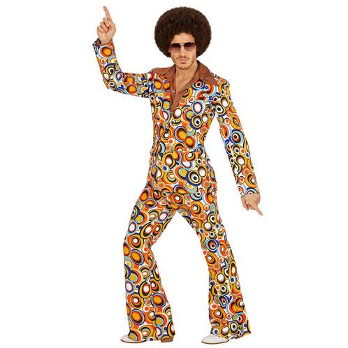 Disco 70S Kostuum Gekleurd Heren Cirkels, Vêtements | Hommes, Costumes de carnaval & Vêtements de fête, Envoi
