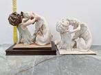 Capodimonte - Giuseppe Armani - Beeldje, Set van 2 originele, Antiek en Kunst