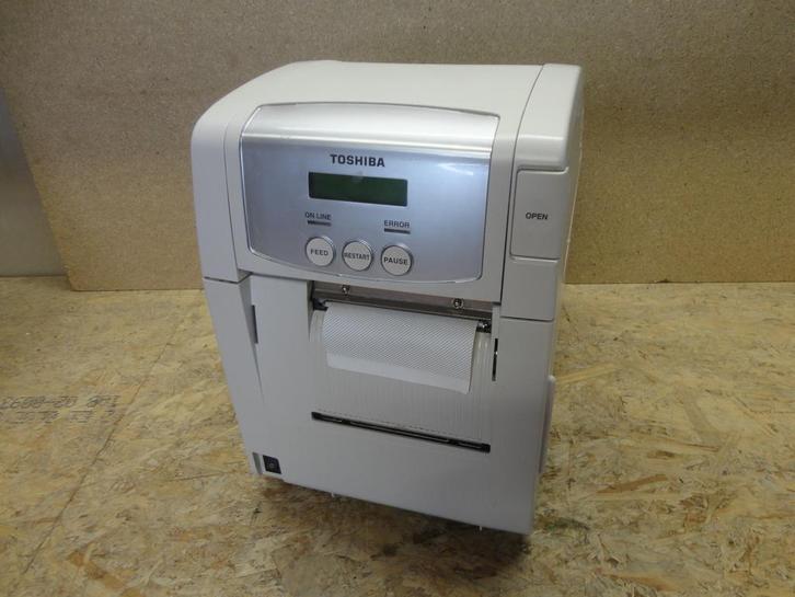 TOSHIBA TEC B-SA4TP Barcode / Label Printer 203Dpi With Peel, Computers en Software, Printers, Printer, Gebruikt, Ophalen of Verzenden