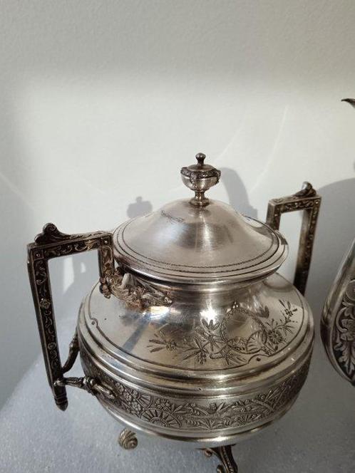 Theepot (2) - Verzilverd, Antiek en Kunst, Antiek | Meubels | Tafels