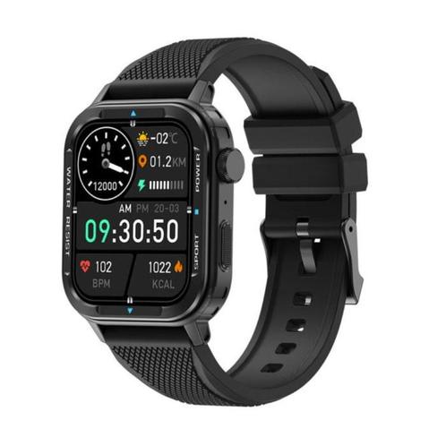 M41 Smartwatch Siliconen Bandje Fitness Sport Activity, Handtassen en Accessoires, Smartwatches, Nieuw, Verzenden