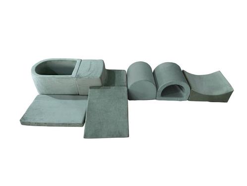 Foam speelset - 7-delig - met ballenbak en 100 ballen - g..., Kinderen en Baby's, Speelgoed | Babyspeelgoed, Nieuw, Ophalen of Verzenden
