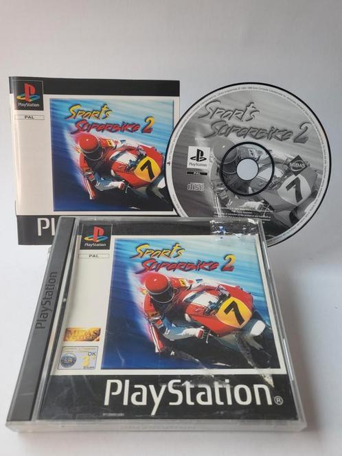Sports Superbike 2 Playstation 1, Consoles de jeu & Jeux vidéo, Jeux | Sony PlayStation 1, Enlèvement ou Envoi