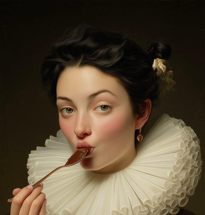 La Mama - Sweet Temptation XXL - Œuvre unique 1/1, Antiek en Kunst, Kunst | Designobjecten