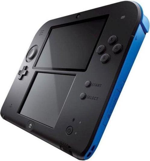 Nintendo 2DS Zwart/Blauw (Nette Staat & Krasvrije Schermen), Games en Spelcomputers, Spelcomputers | Nintendo 2DS en 3DS, Zo goed als nieuw